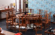 红木圆餐桌款式大全（完整版）