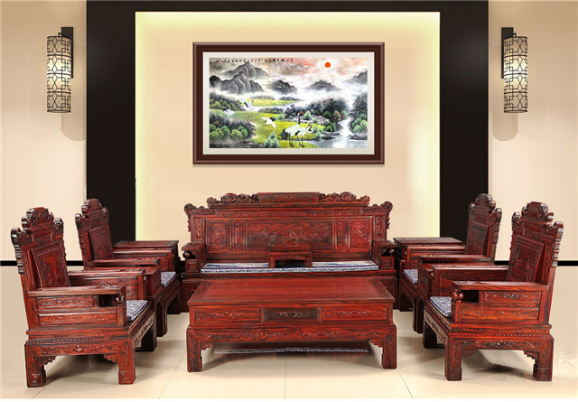 缅甸花梨沙发价格