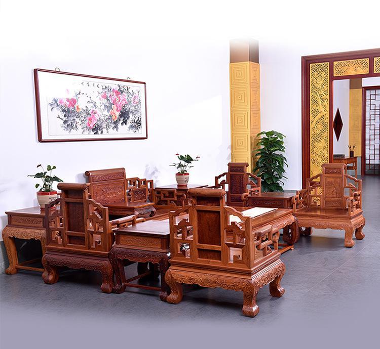 缅甸花梨沙发价格