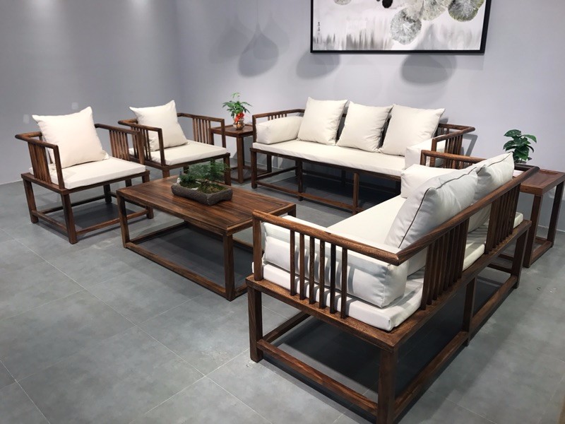 新中式家客厅红木沙发