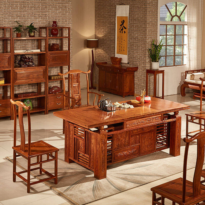 刺猬紫檀茶桌价格