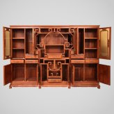 缅甸花梨书柜一对价格是多少 有哪些款式