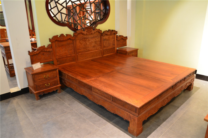 缅甸花梨大床大概多少钱一张？购买花梨木需要注意什么