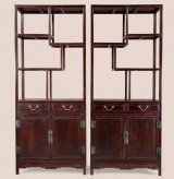 100款中式红木书架，惊艳至极！